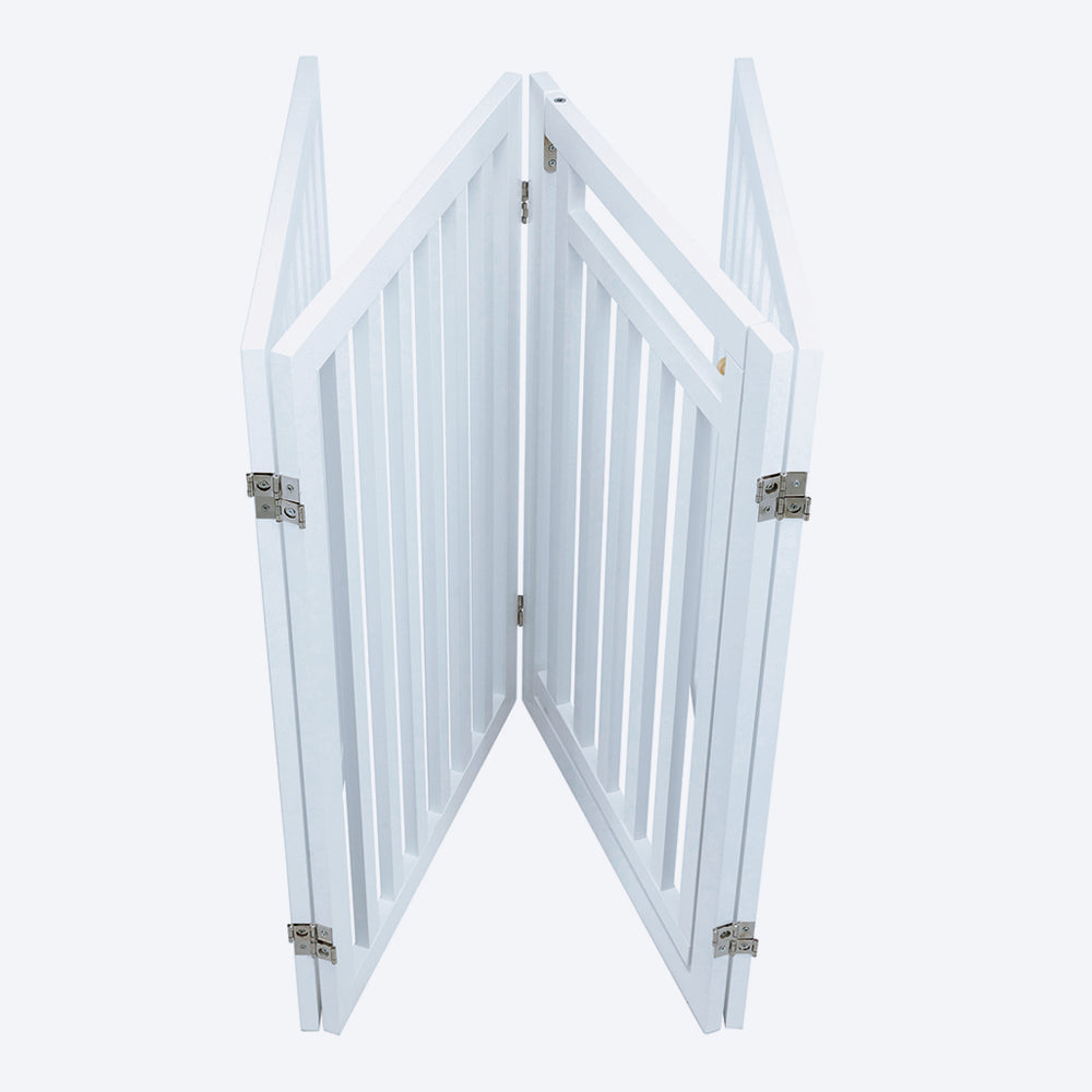 Trixie 4 Part Dog Barrier With Door - Heads Up For Tails