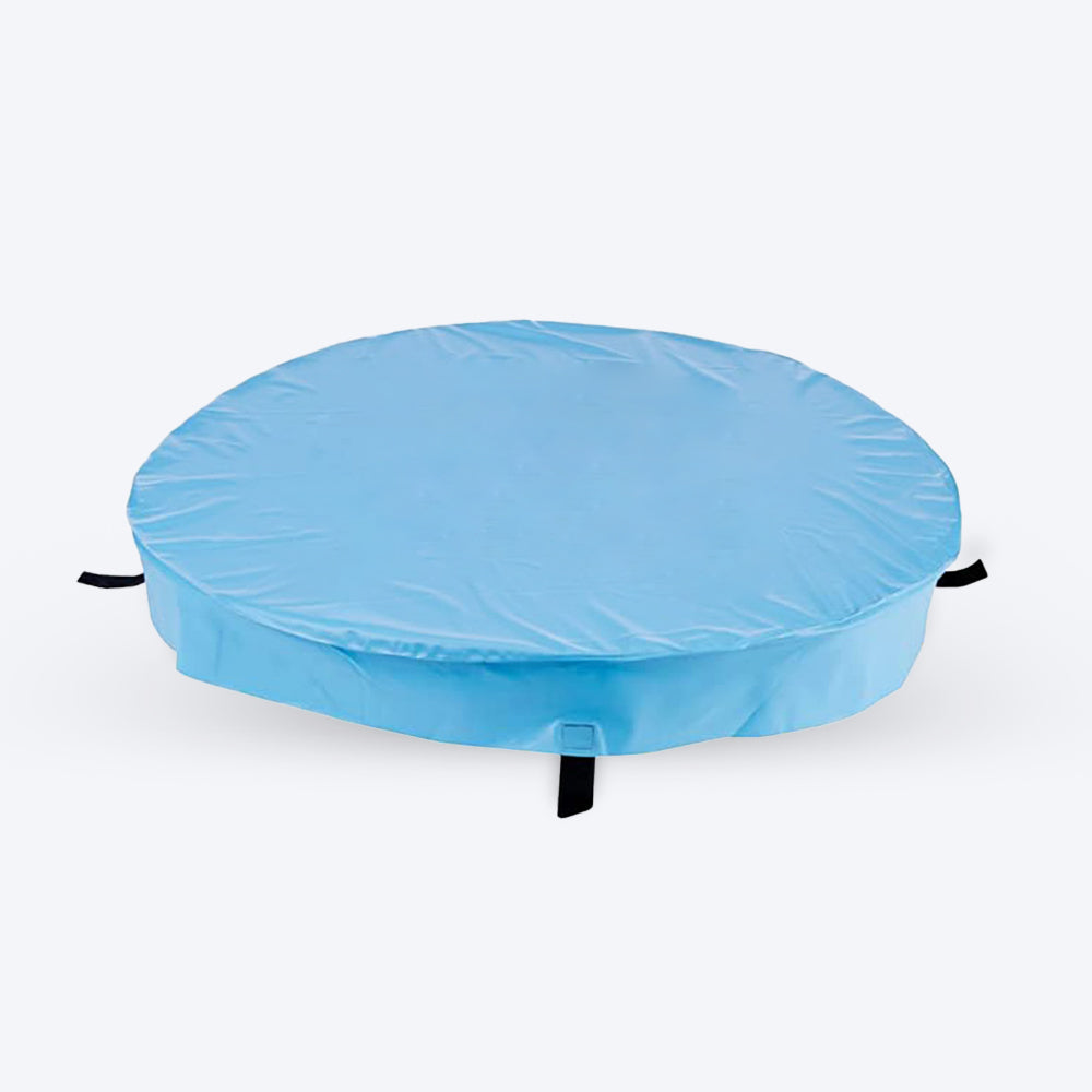 Trixie Cover For Dog Pool - Light Blue - Heads Up For Tails