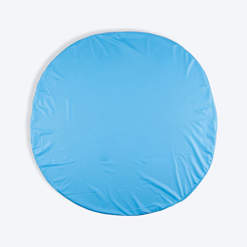 Trixie Cover For Dog Pool - Light Blue - Heads Up For Tails