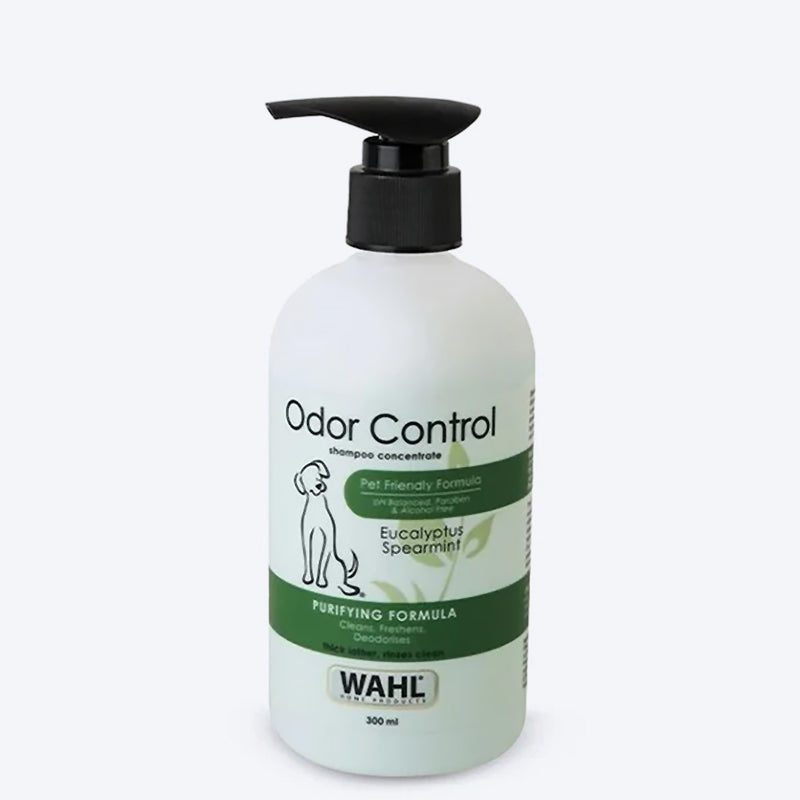 WAHL Odor Control Dog Shampoo - Eucalyptus Spearmint - Heads Up For Tails