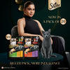 Sheba Melty Sasami Selection Chicken & Chicken & Whitefish Flavors Cat Treats - 240 gm (20 x 12gm) - Heads Up For Tails