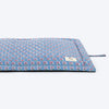 HUFT Jaipuri Phool Dog Mat - Blue & Pink