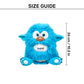 HUFT Toothy Nomster Plush Toy For Dog - Blue