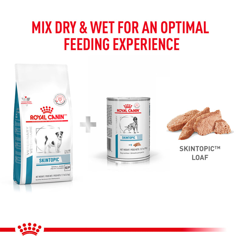Royal Canin Veterinary Skintopic Dry Food For Small Dog - Heads Up For Tails