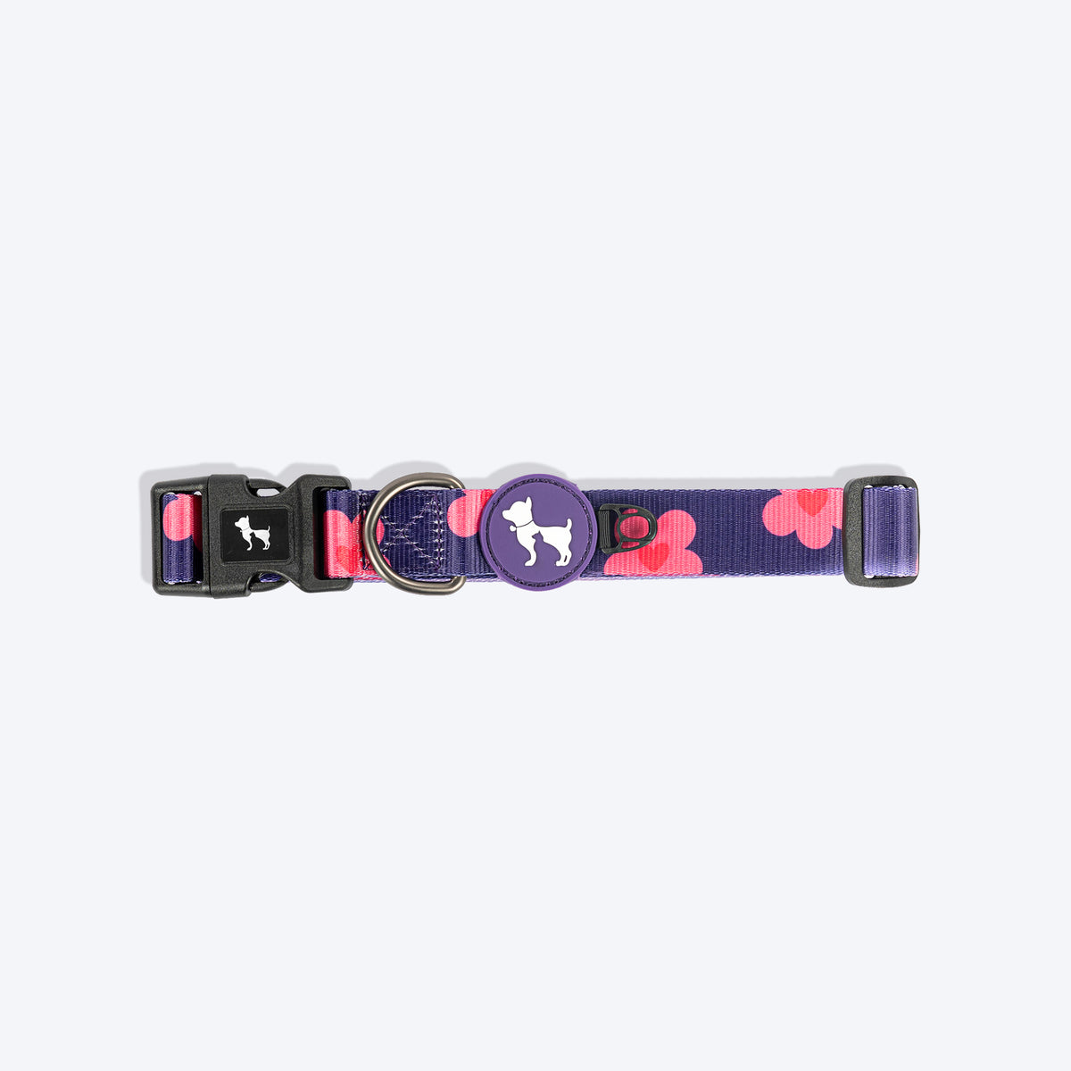 HUFT Midnight Meadow Collar For Dog - Purple