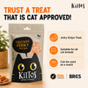 Kittos Purr-Fect Chicken Jerky Strips Cat Treats - 35 g