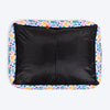 HUFT Bloomscape Lounger Bed For Dog - Blue - Heads Up For Tails