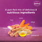 Whiskas Tasty Mix Seafood Cocktail With Carrot In Gravy Wet Food For Junior (2-12 Months) Kitten- 70 gm Pack - Heads Up For Tails