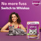 Whiskas Salmon in Gravy (1+ Years) Wet Food For Adult Cat - 80 gm - Heads Up For Tails