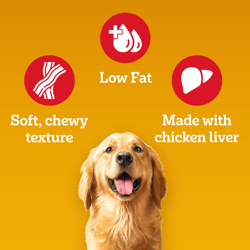 Pedigree Tasty Jerky Grilled Liver Treat For Adult Dog - 70 g - Heads Up For Tails