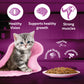 Whiskas Chicken in Gravy (2-12 Months) Wet Food For Junior Kitten - 80 gm Pack - Heads Up For Tails