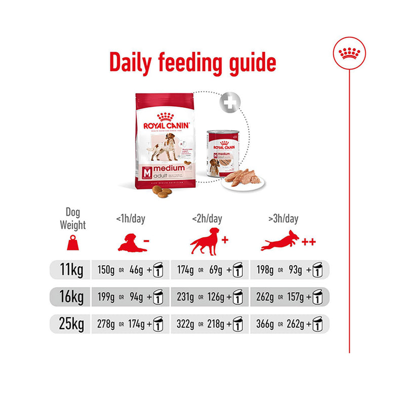 Royal Canin Medium Adult Dry Dog Food - Heads Up For Tails