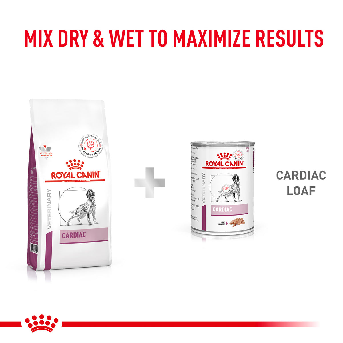 Royal Canin Veterinary Diet Cardiac Dry Food For Dog - 2 Kg - Heads Up For Tails