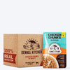 Kennel Kitchen Chicken Chunks in Gravy Wet Dog Food - 80 g packs - Heads Up For Tails