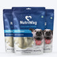NutriWag Milk Calcium Chew Bones Treats For Dog - Heads Up For Tails