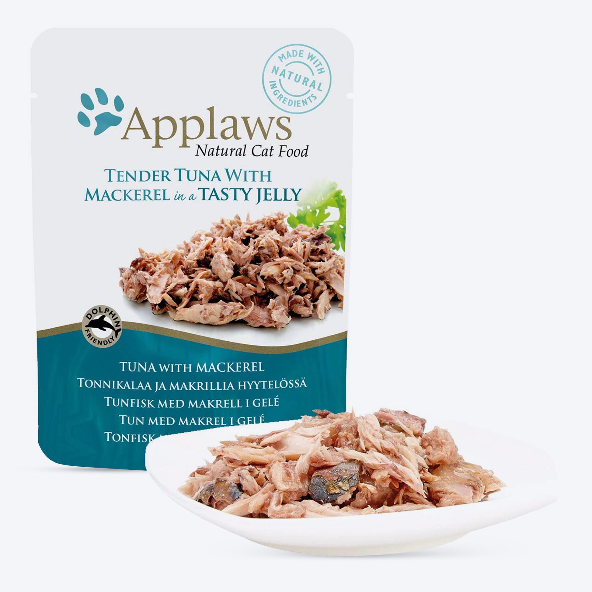 Applaws Natural 55% Tuna with 8.5% Mackerel in Jelly Wet Cat Food - 70 g_01