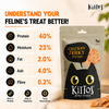 Kittos Purr-Fect Chicken Jerky Strips Cat Treats - 35 g