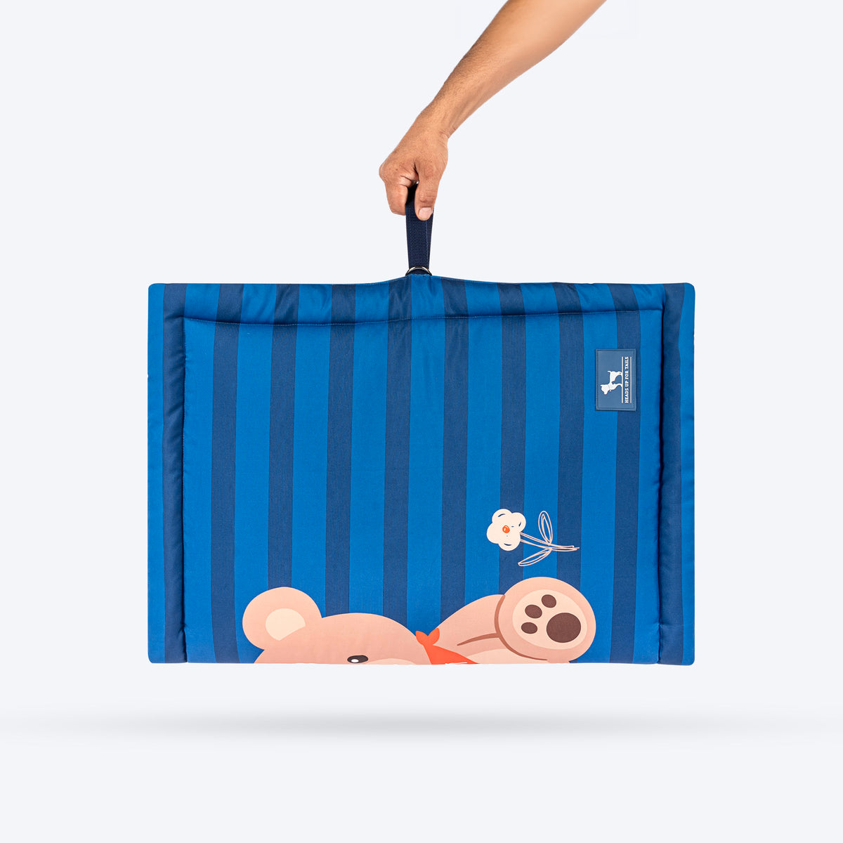 HUFT Bear Hug Mat For Dog & Cat - Blue