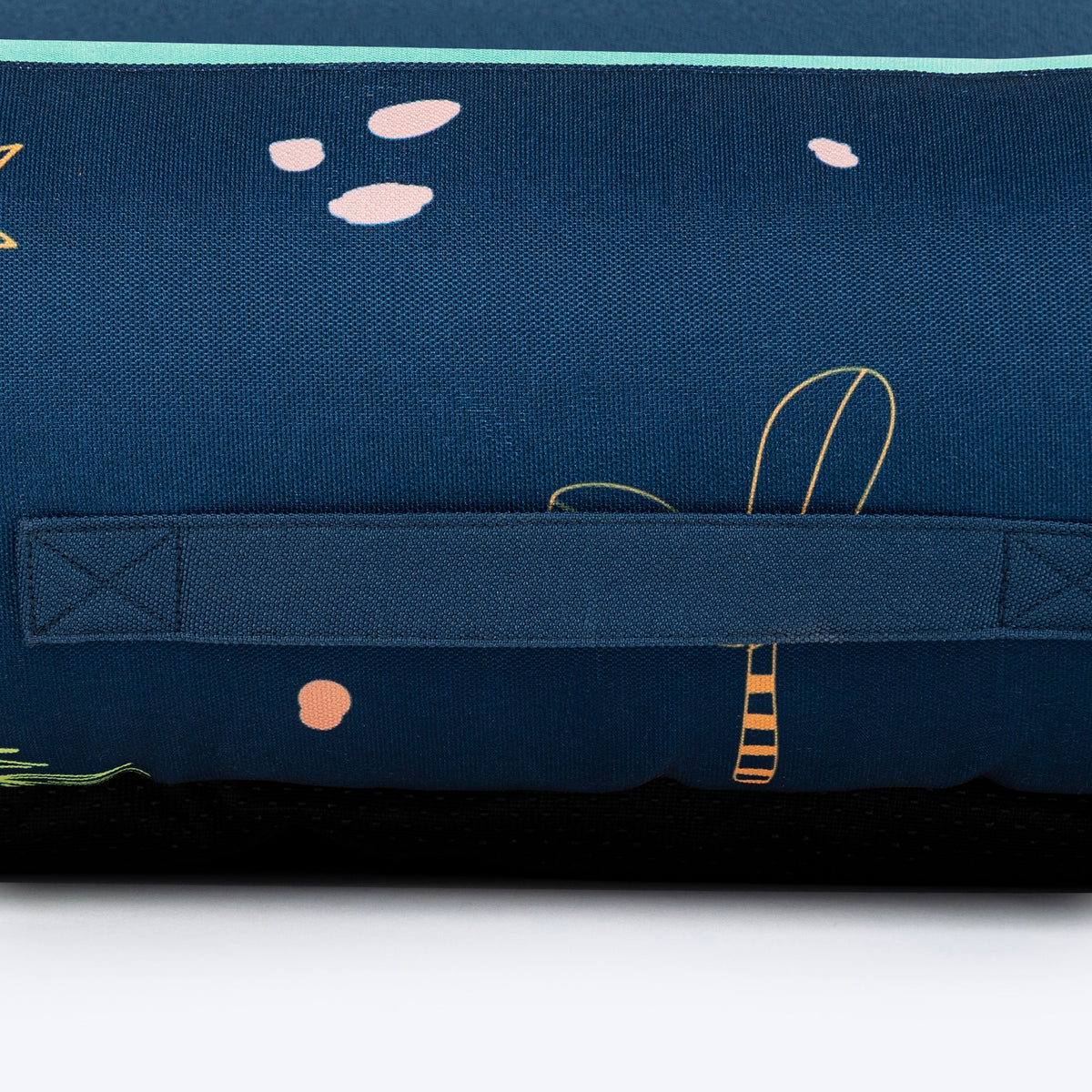 HUFT Jungle Dreams Lounger Bed For Dog - Blue - Heads Up For Tails