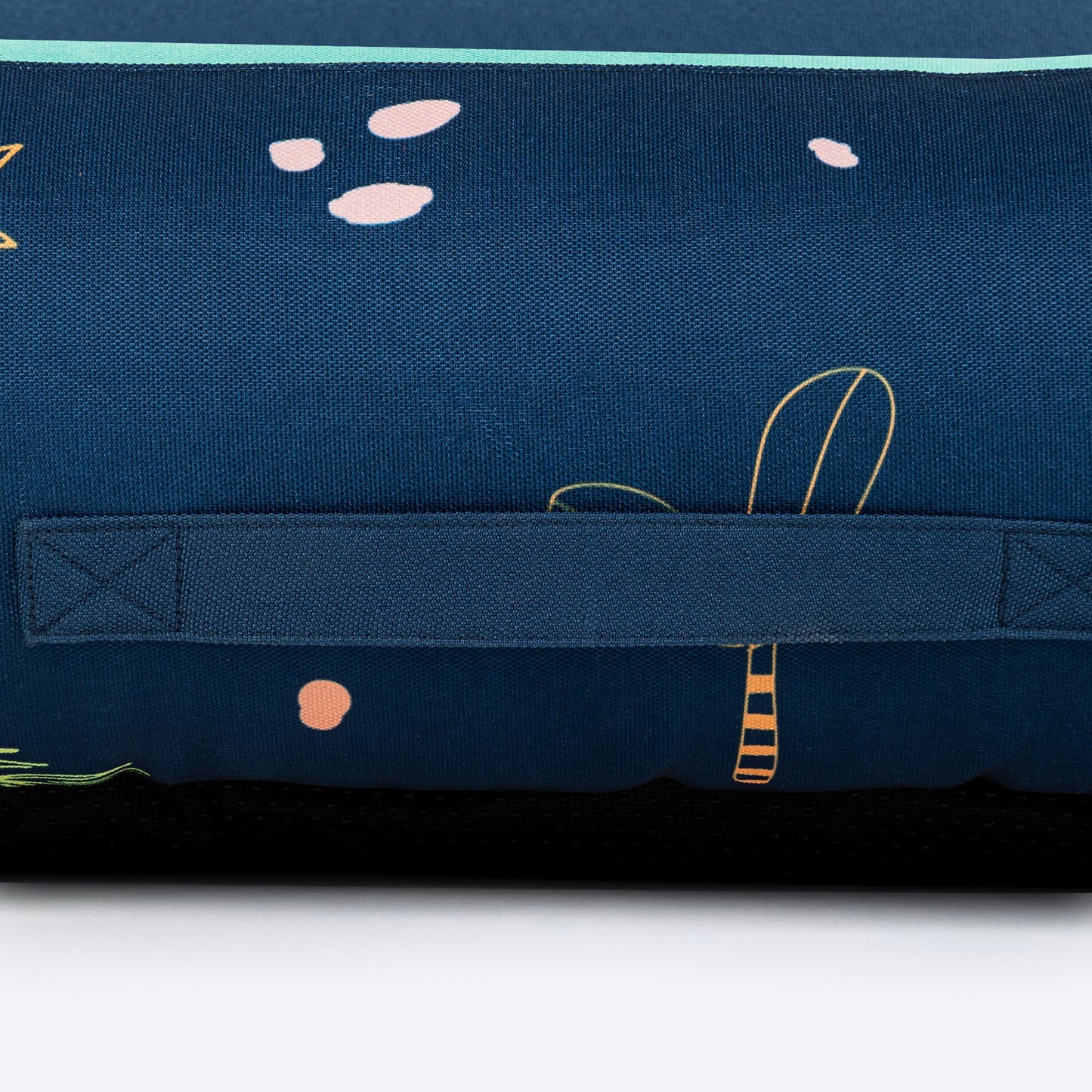 HUFT Jungle Dreams Lounger Bed For Dog - Blue - Heads Up For Tails
