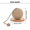 HUFT Pawplay Scratcher With Toy For Cat - Brown - Heads Up For Tails