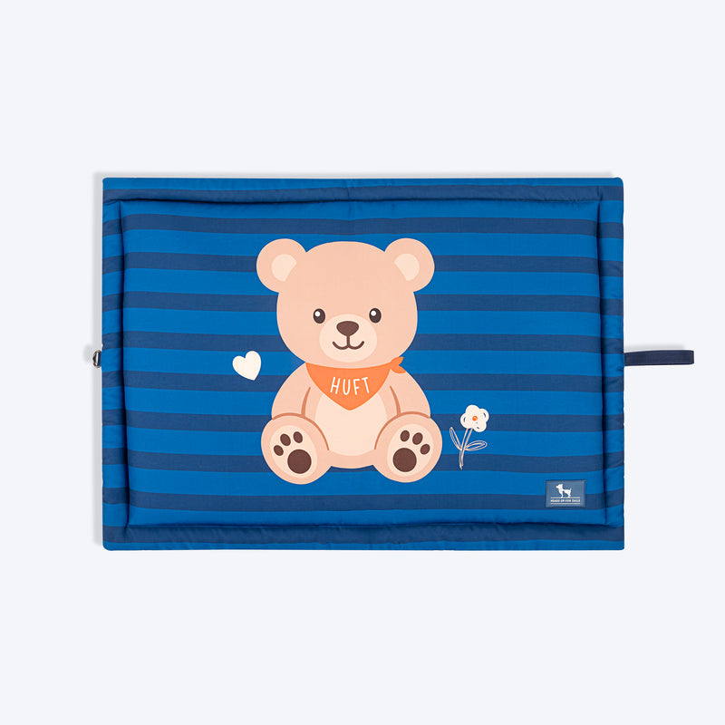 HUFT Bear Hug Mat For Dog & Cat - Blue