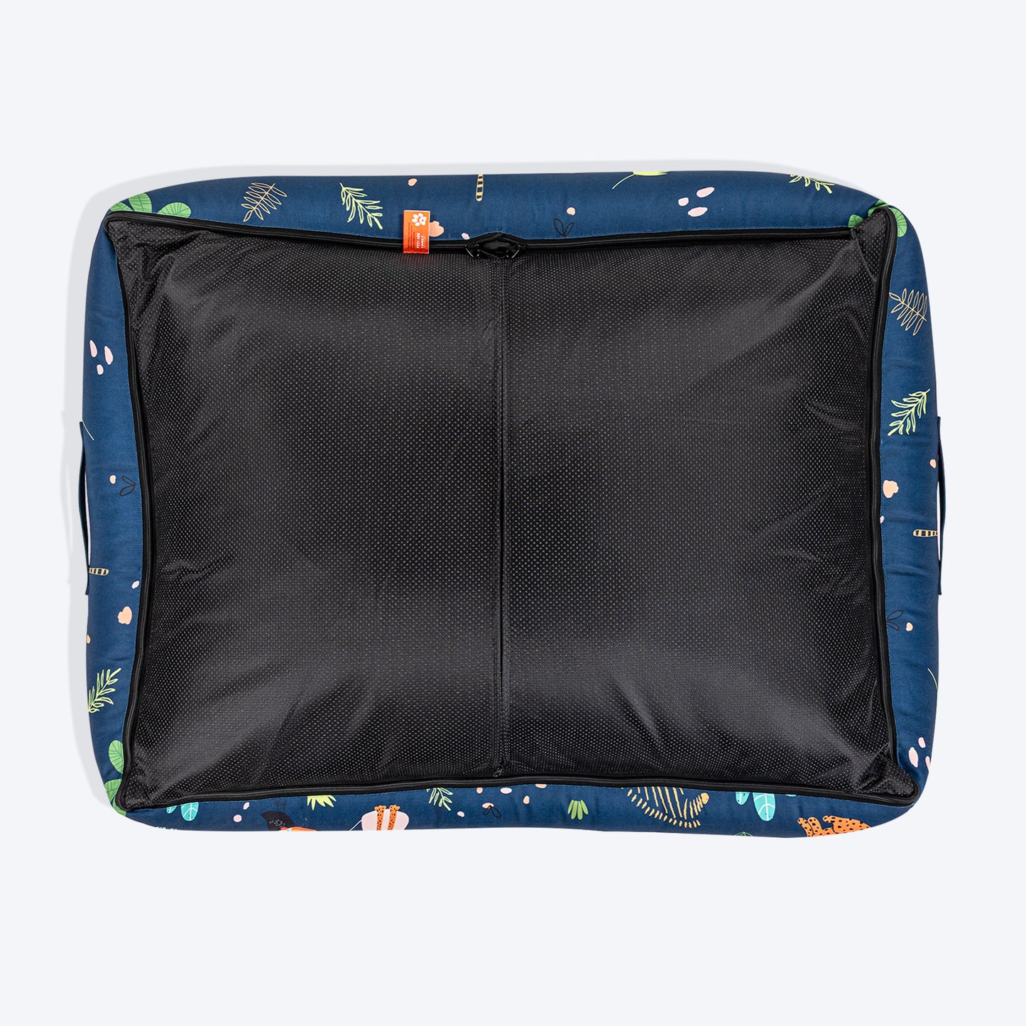 HUFT Jungle Dreams Lounger Bed For Dog - Blue - Heads Up For Tails