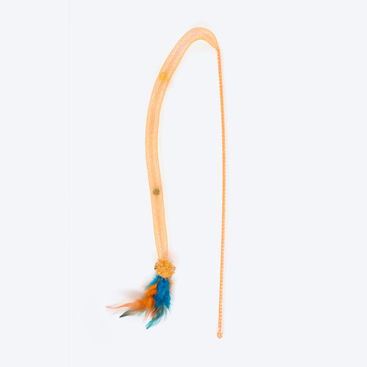 HUFT Twiggie Wand Toy For Cat - Orange