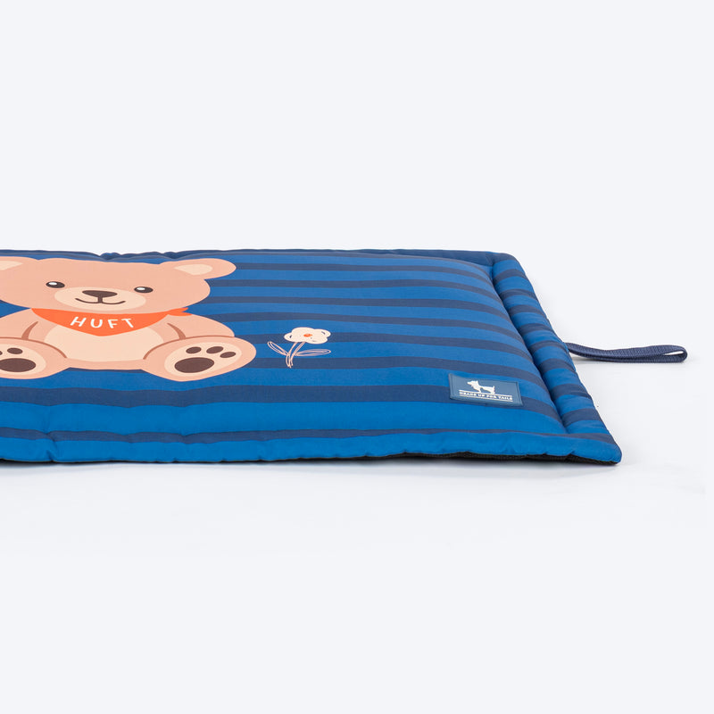 HUFT Bear Hug Mat For Dog & Cat - Blue