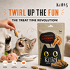 Kittos Purr-Fect Sunfish & Chicken Twirls Cat Treats - 35 g