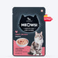 Meowsi by HUFT Low Calorie Light Chicken Mousse Wet Food For Cat Tray - 70 gm