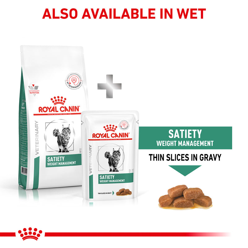 Royal Canin Veterinary Diet Satiety Dry Cat Food - Heads Up For Tails