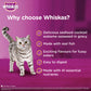 Whiskas Chicken With Salmon Wakame Seaweed Wet Food For Adult Cat - (28x70 gm) - Heads Up For Tails
