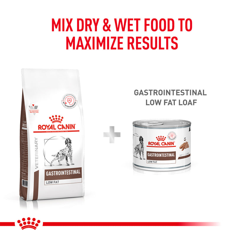 Royal Canin Veterinary Diet Low Fat Gastrointestinal Dry Food For Dog - 1.5 Kg - Heads Up For Tails