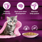 Whiskas Tasty Mix Chicken Tuna With Sweet Potato In Gravy Wet Food For Junior (2-12 Months) Kitten - 70 gm Pack