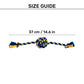 TLC Knot Ruff Rope Toy For Puppies & Small Dog - Yellow & Blue - Heads Up For Tails