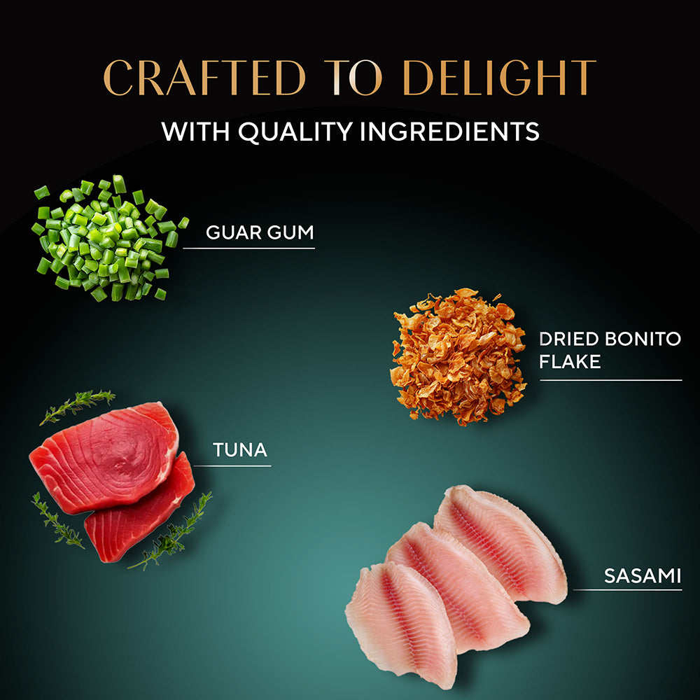 Sheba Fish with Sasami Adult Wet Cat Food - 35 gm Packs