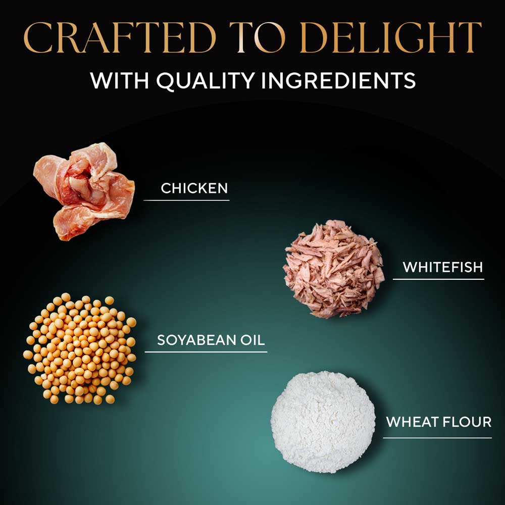 Sheba Chicken Premium Loaf Wet Kitten Food - 70 gm Packs - Heads Up For Tails