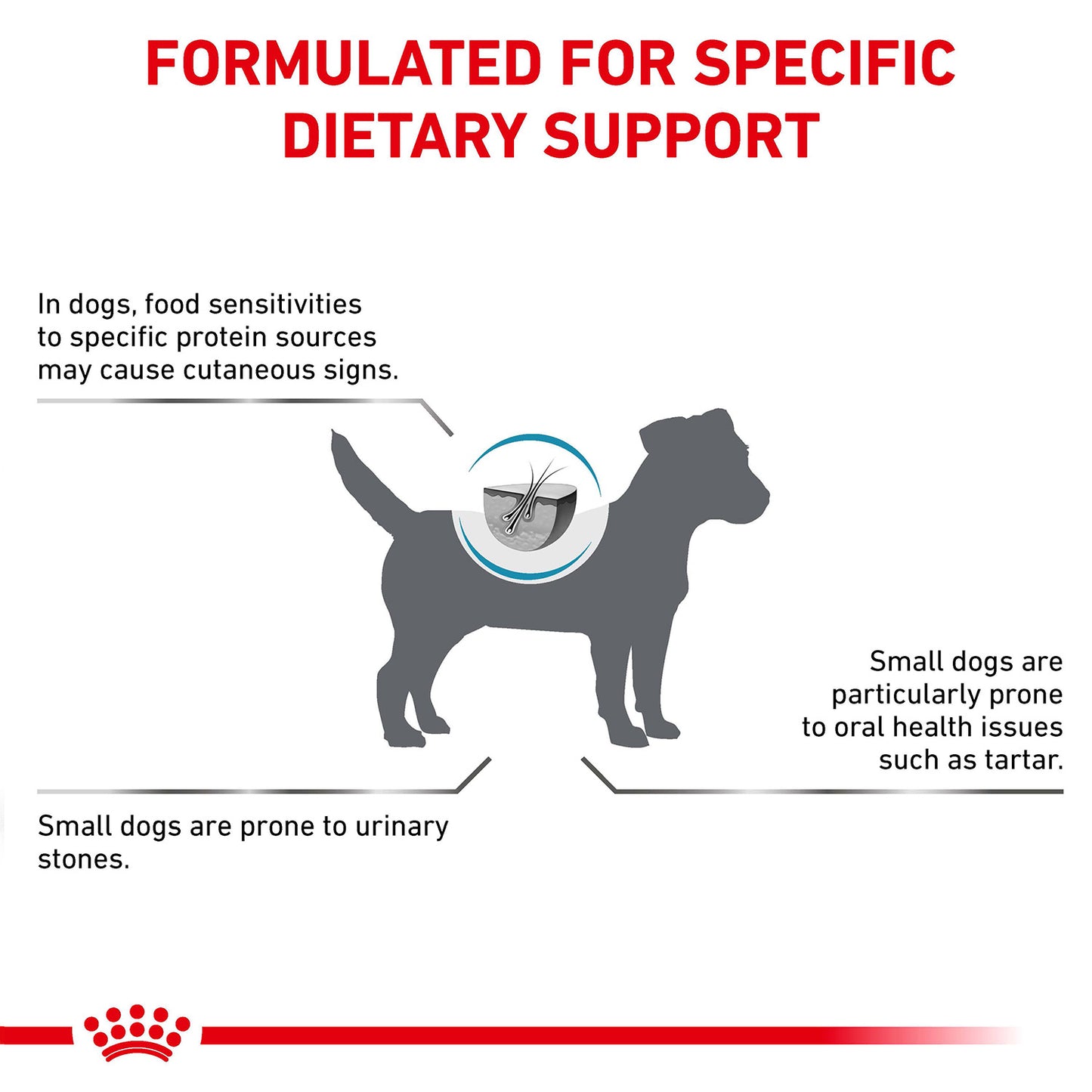 Royal Canin Hypoallergenic Dry Food For Small Breed Dog - Heads Up For Tails