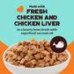 Kennel Kitchen Chicken Chunks in Gravy Wet Dog Food - 80 g packs - Heads Up For Tails
