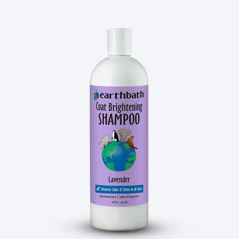 Earthbath Coat Brightening Shampoo For Dog - Lavender - 472 ml