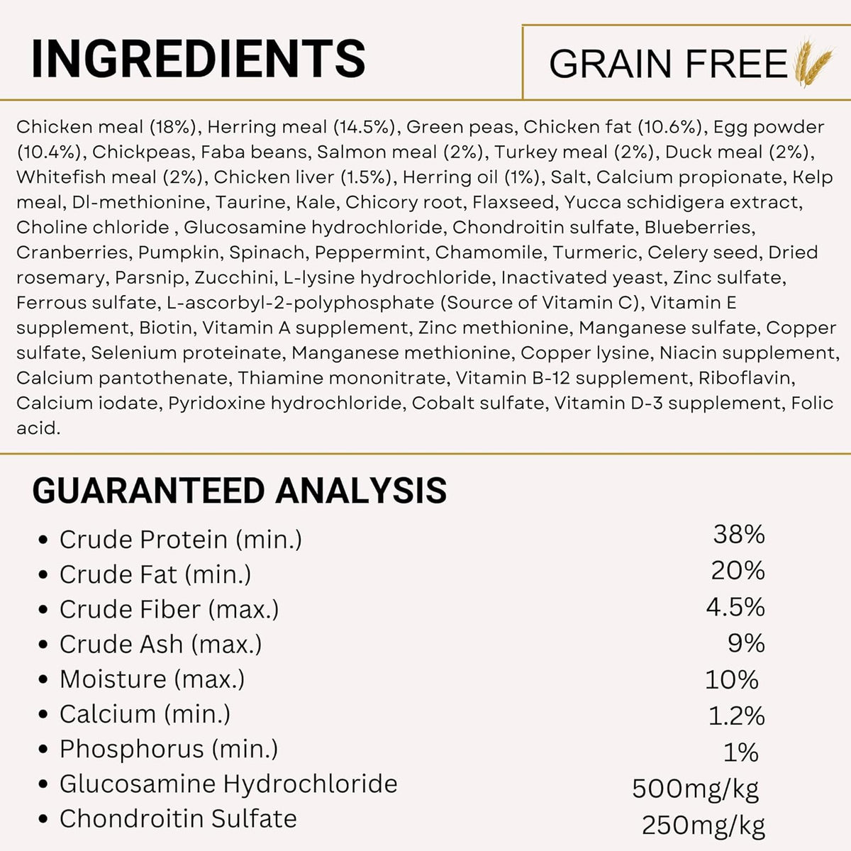 Charm Premium Grain Free Dry Food For Adult Dog - Heads Up For Tails