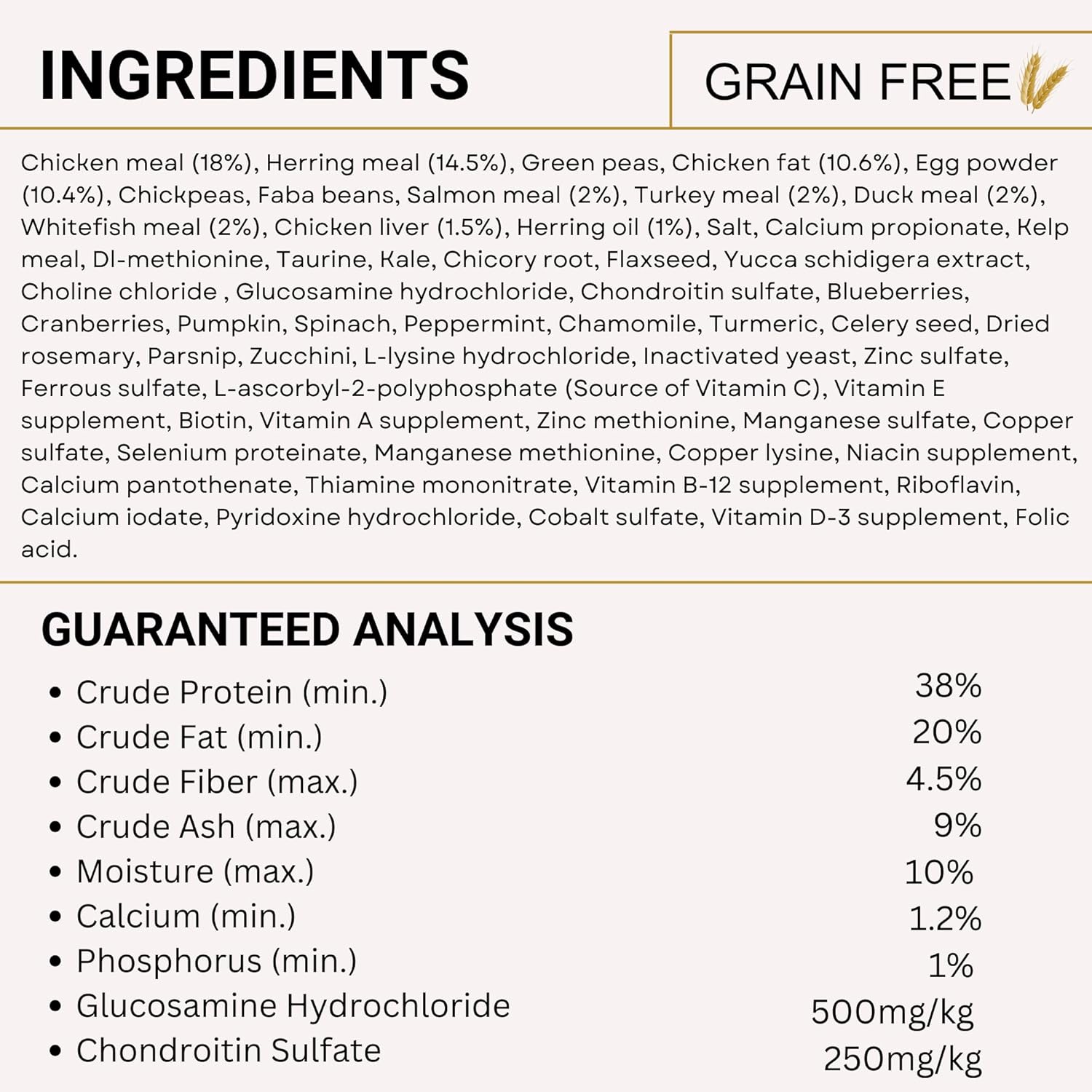 Charm Premium Grain Free Dry Food For Adult Dog - Heads Up For Tails