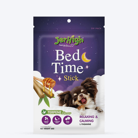 JerHigh Bed Time Stick Dog Treats - 60 g_01