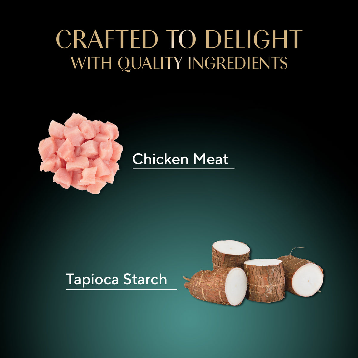 Sheba Melty Spoons Creamy Chicken & Chicken Shreds Treat For Cat - 40 gm Packs - Heads Up For Tails