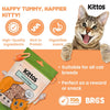 Kittos Purr-Fect Salmon Rings Cat Treats - 35 g - Heads Up For Tails