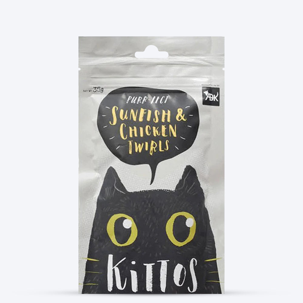 Kittos Purr-fect Cluckin Bites - Chicken Cat Treats Combo