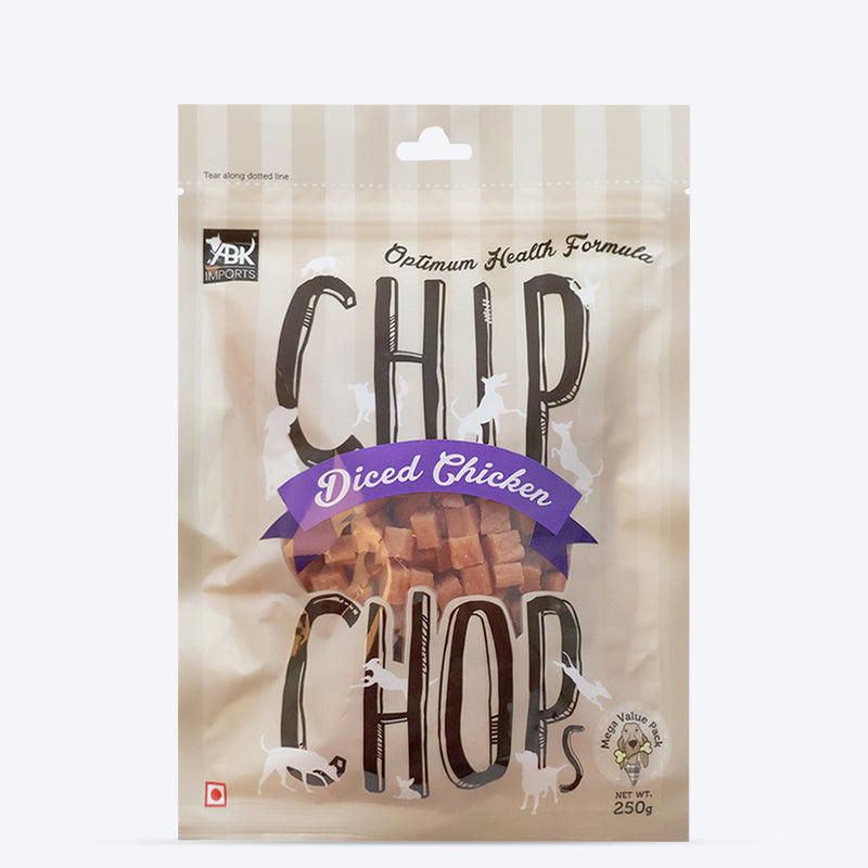 Chip Chops Diced Chicken Treat For Dog - Heads Up For Tails