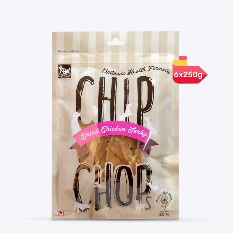 Chip Chops Sun Dried Chicken Jeryky Treat For Dog - Heads Up For Tails