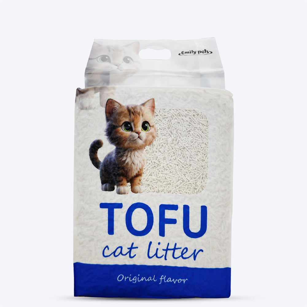 Emily Pets Tofu Cat Litter - Original - 2.6 kg - Heads Up For Tails